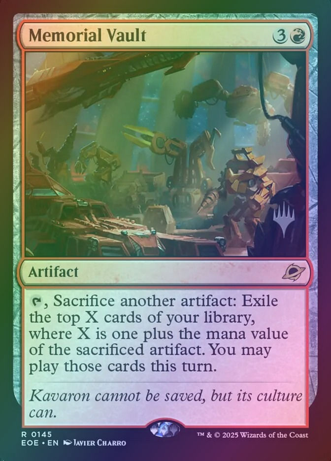 Memorial Vault (PEOE) (145p) / Foil
