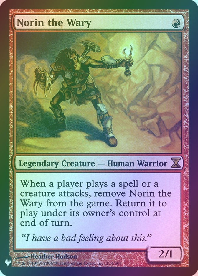 Norin the Wary (PLST) (TSP-171) / Foil
