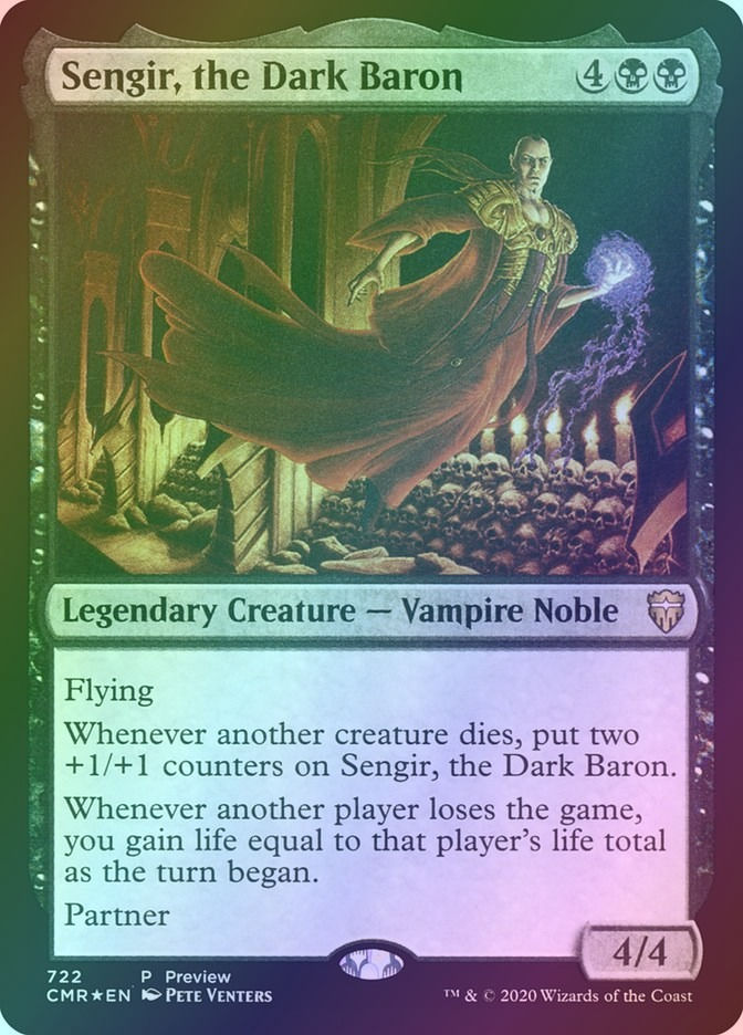 Sengir, the Dark Baron (CMR) (722) / Foil