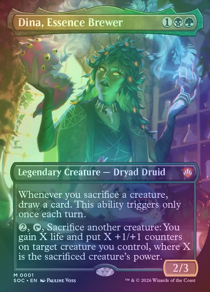 Dina, Essence Brewer (SOC) (1) / Borderless / Foil