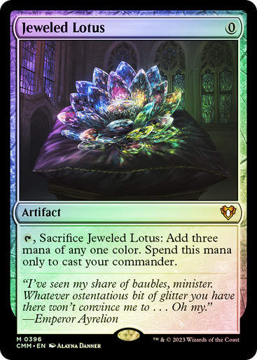Jeweled Lotus (cmm) / Foil