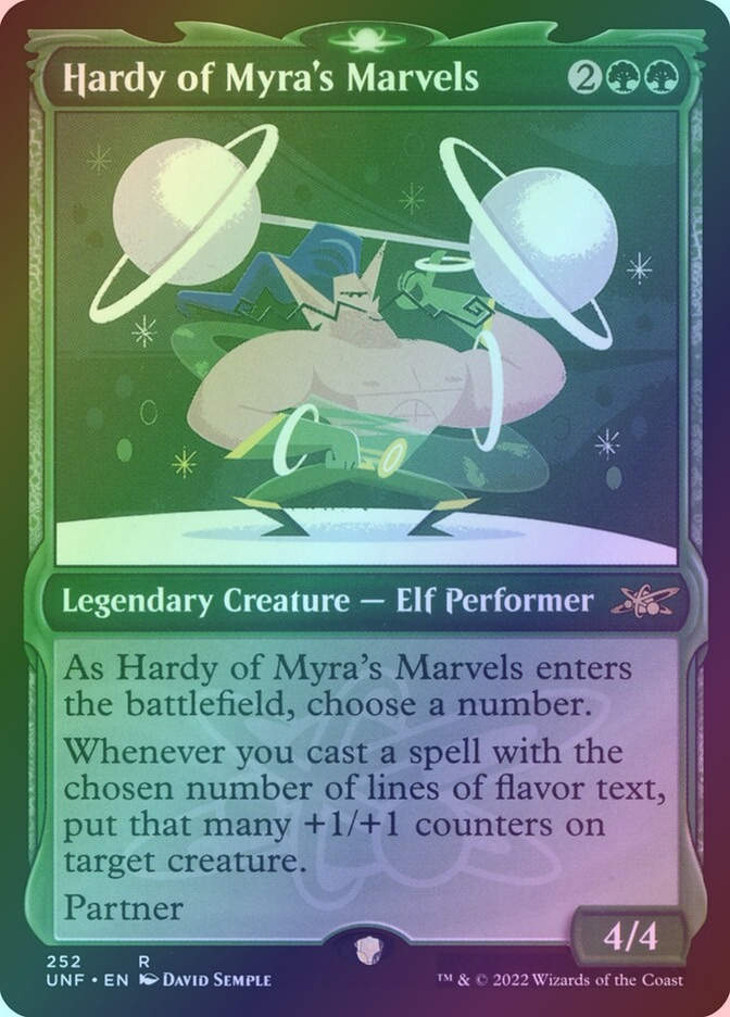 Hardy of Myra's Marvels (UNF) (252) / Showcase / Foil