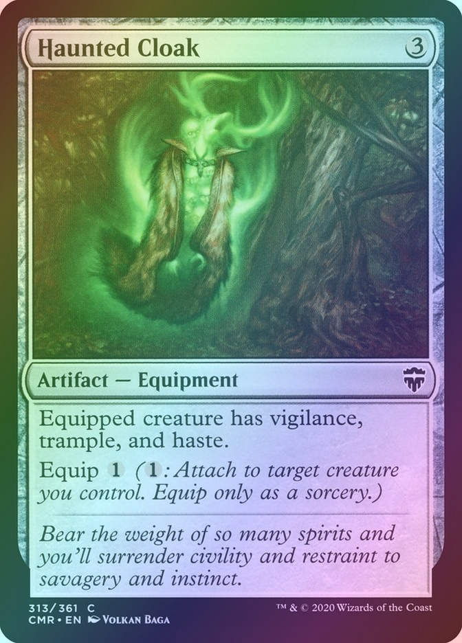 Haunted Cloak (CMR) (313) / Foil