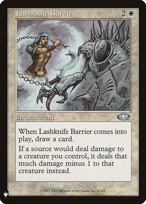 Lashknife Barrier (PLST) (PLS-9)