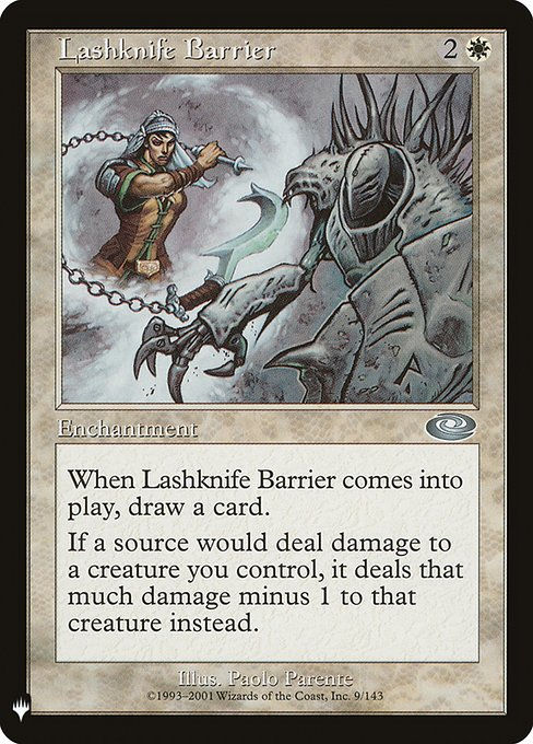 Lashknife Barrier (PLST) (PLS-9)