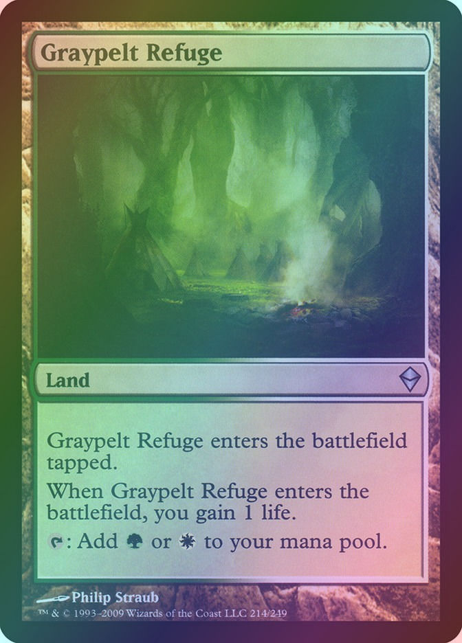 Graypelt Refuge (ZEN) (214) / Foil