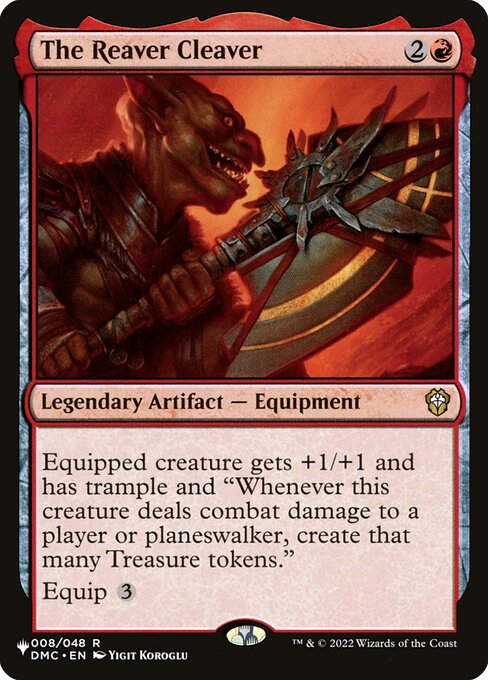The Reaver Cleaver (PLST) (DMC-8)