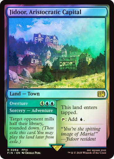 Jidoor, Aristocratic Capital // Overture (FIN) (284) / Foil