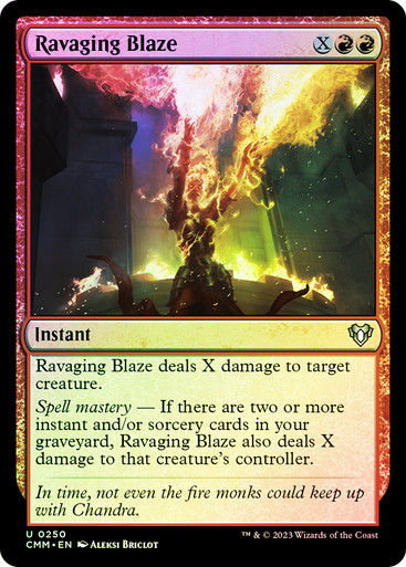 Ravaging Blaze (cmm) / Foil