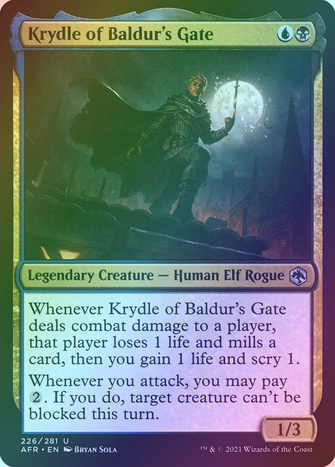 Krydle of Baldur's Gate (AFR) (226) / Foil