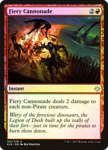 Fiery Cannonade (XLN) (143) / Foil
