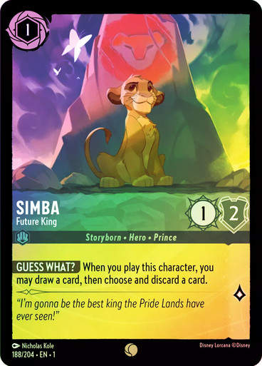 Simba - Future King (LOR_TFC) / Foil