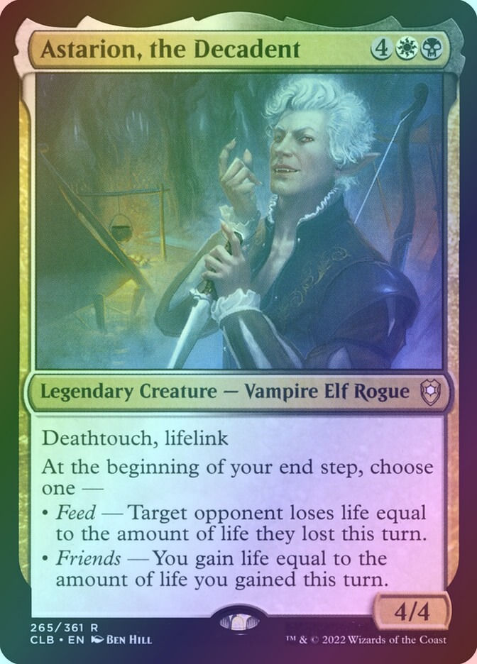 Astarion, the Decadent (CLB) (265) / Foil