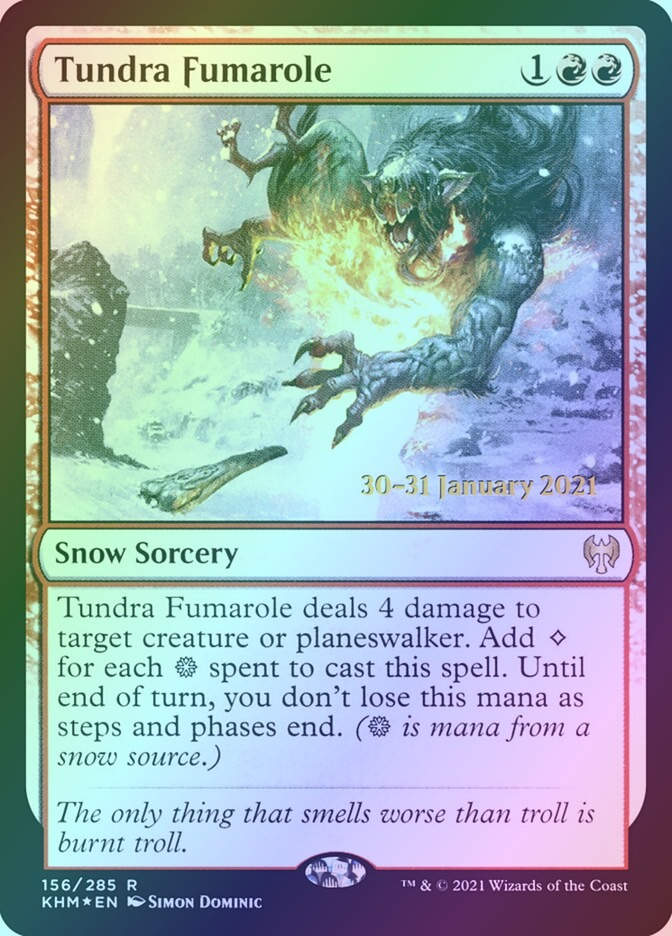Tundra Fumarole (PKHM) (156s) / Foil