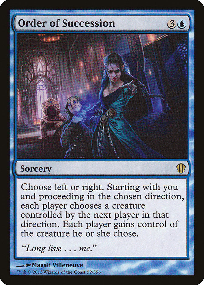 Order of Succession (c13)
