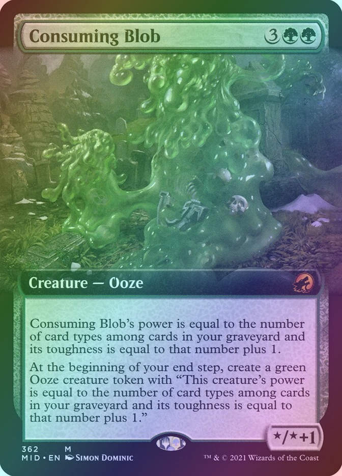 Consuming Blob (MID) (362) / Extended Art / Foil