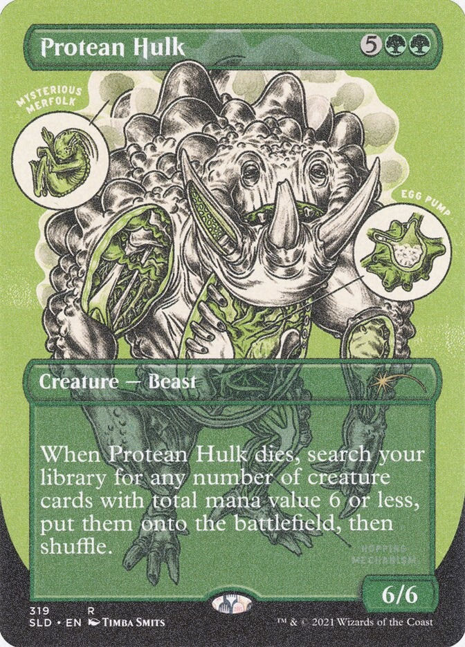 Protean Hulk (SLD) (319) / Borderless / Foil Etched