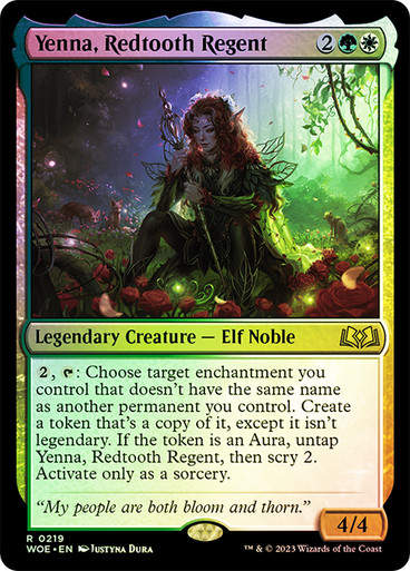 Yenna, Redtooth Regent (woe) / Foil