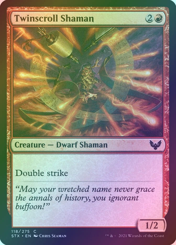 Twinscroll Shaman (STX) (118) / Foil