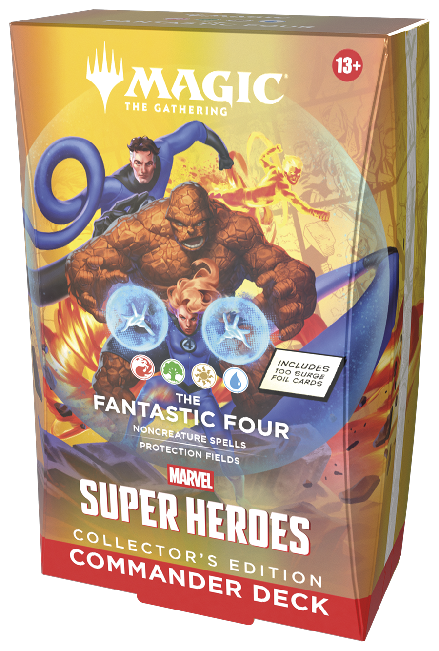 Marvel Super Heroes Commander Decks Collector's Edition - Fantastic Four — cara 2 de 2