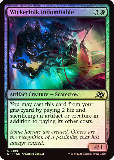 Wickerfolk Indomitable (DFT) (109) / Foil