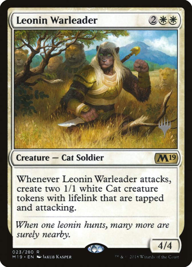Leonin Warleader (PM19) (23p)