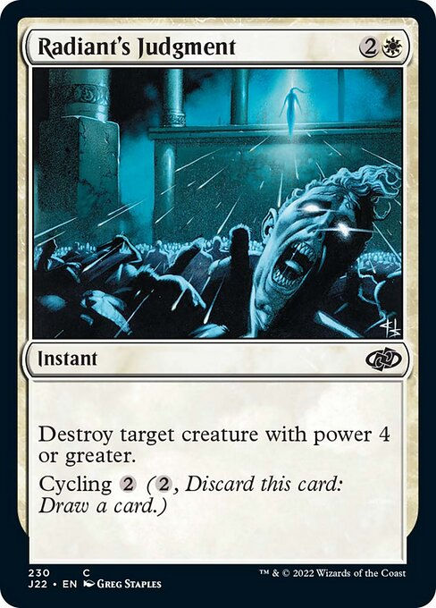 Radiant's Judgment (J22))