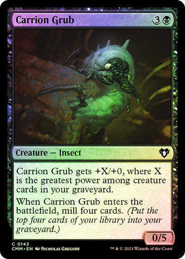 Carrion Grub (cmm) / Foil