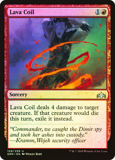Lava Coil (GRN) (108) / Foil