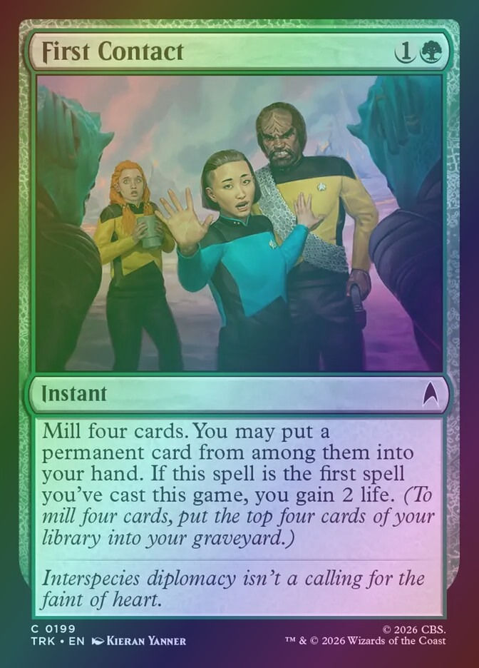 First Contact (TRK) (199) / Foil