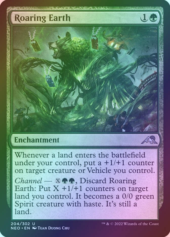 Roaring Earth (NEO) (204) / Foil