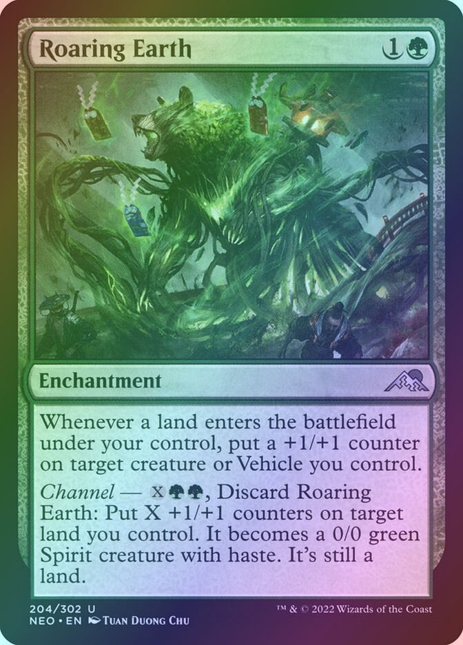 Roaring Earth (NEO) (204) / Foil