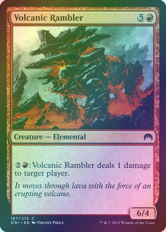 Volcanic Rambler (ORI) (167) / Foil