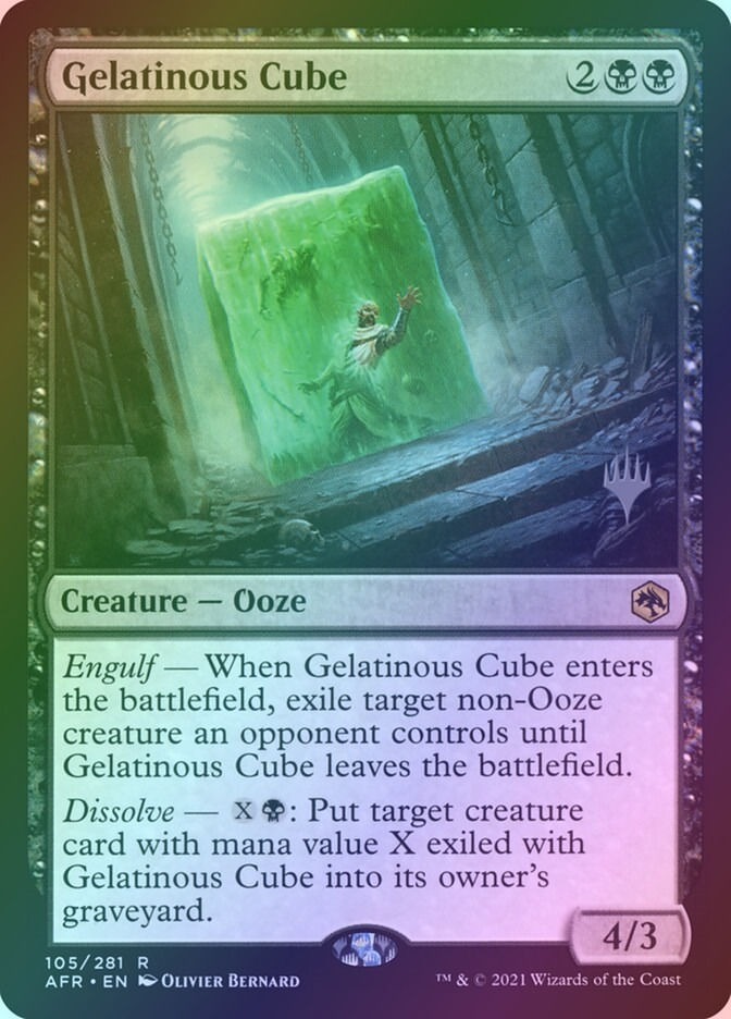 Gelatinous Cube (PAFR) (105p) / Foil