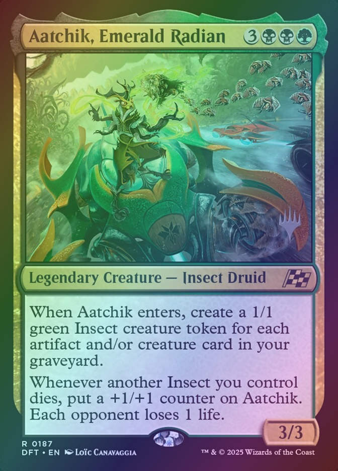 Aatchik, Emerald Radian (PDFT) (187p) / Foil