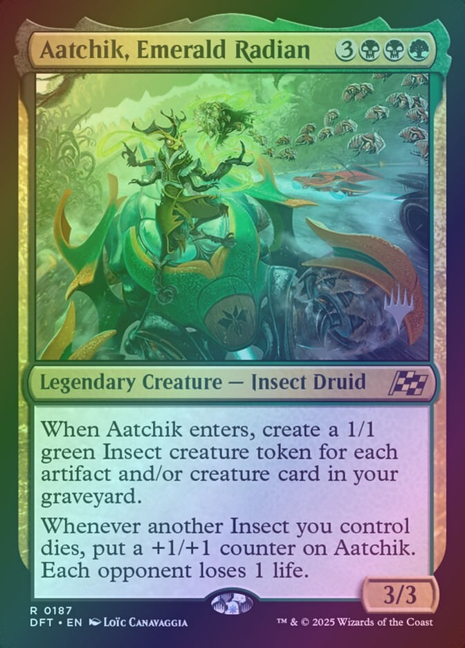 Aatchik, Emerald Radian (PDFT) (187p) / Foil