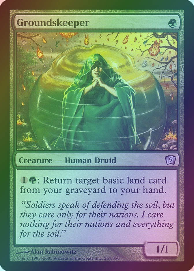 Groundskeeper (9ED) (247★) / Foil