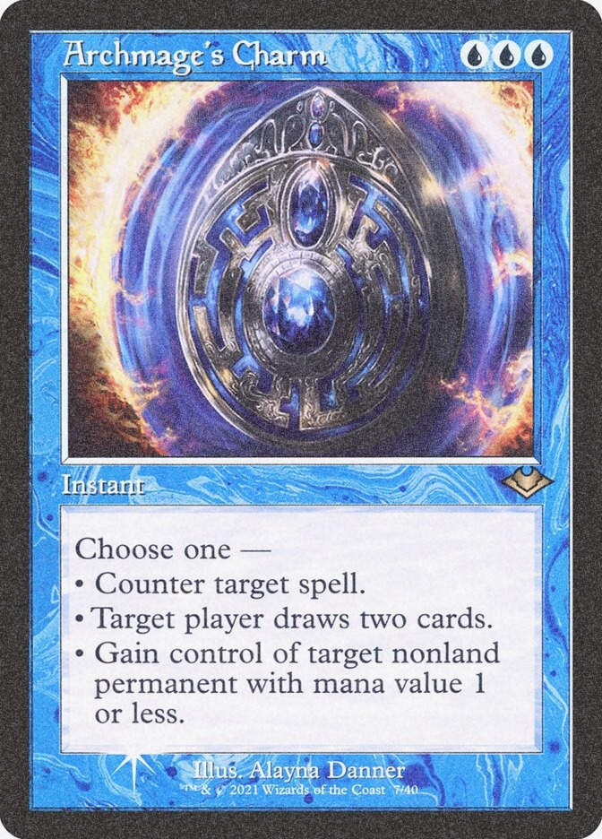 Archmage's Charm (H1R) (7) / Foil Etched