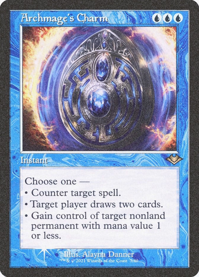 Archmage's Charm (H1R) (7) / Foil Etched