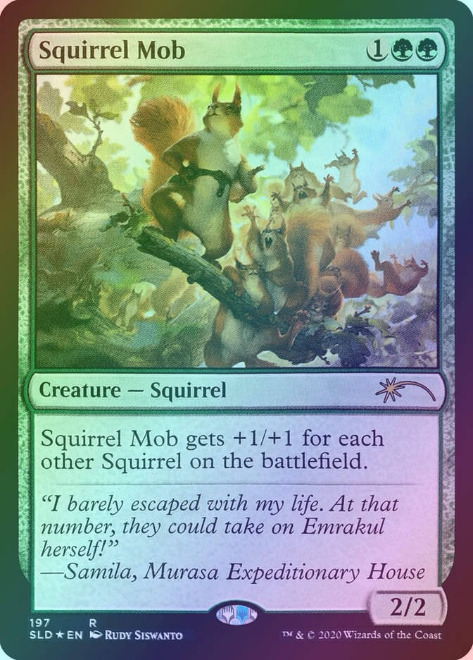 Squirrel Mob (SLD) (197) / Foil