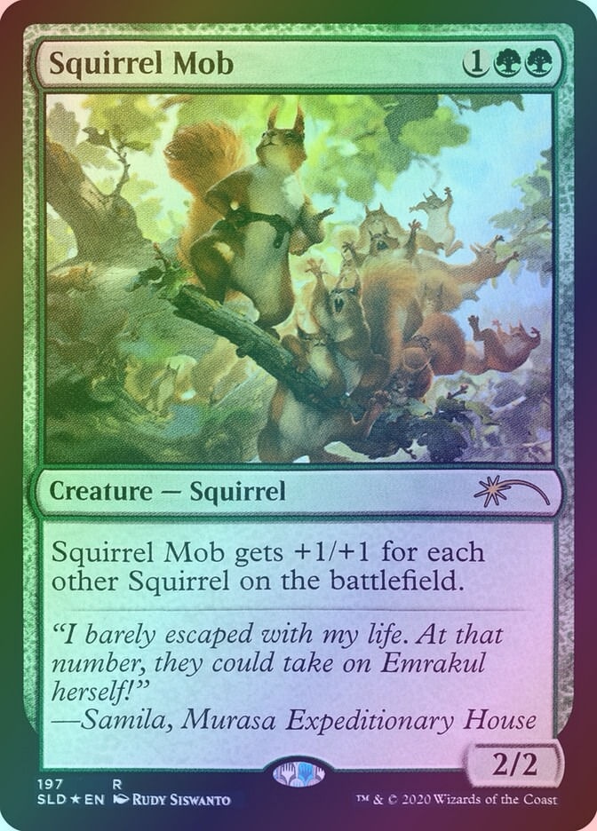 Squirrel Mob (SLD) (197) / Foil