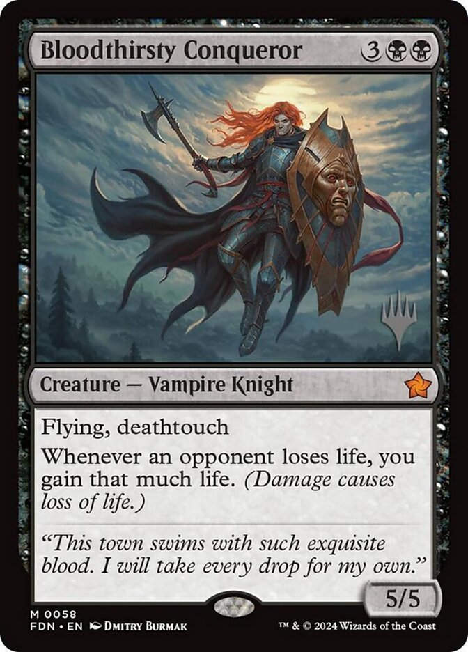 Bloodthirsty Conqueror (PFDN) (58p)