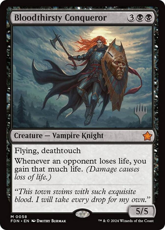 Bloodthirsty Conqueror (PFDN) (58p)