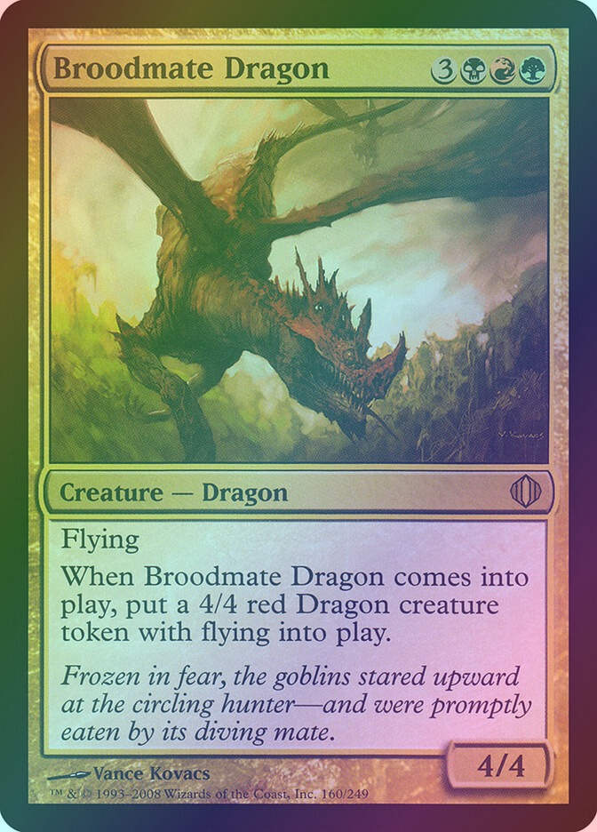 Broodmate Dragon (ALA) (160) / Foil