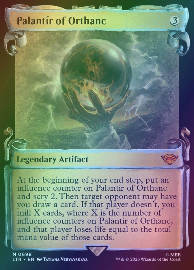 Palantír of Orthanc (LTR) (698) / Showcase / Foil
