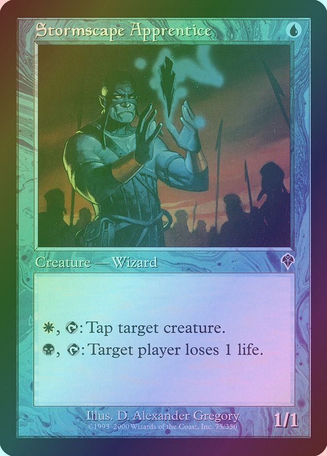 Stormscape Apprentice (INV) (75) / Foil