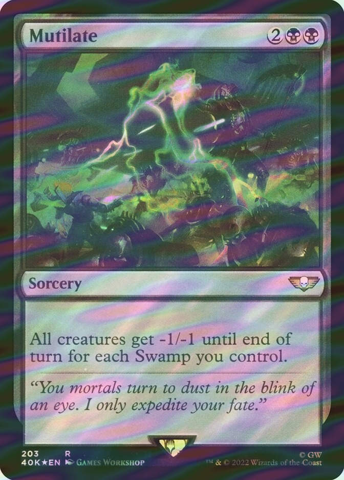 Mutilate (40K) (203★) / Surge Foil