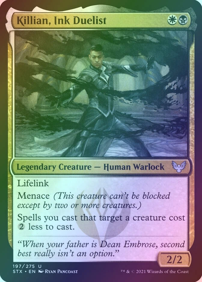 Killian, Ink Duelist (STX) (197) / Foil