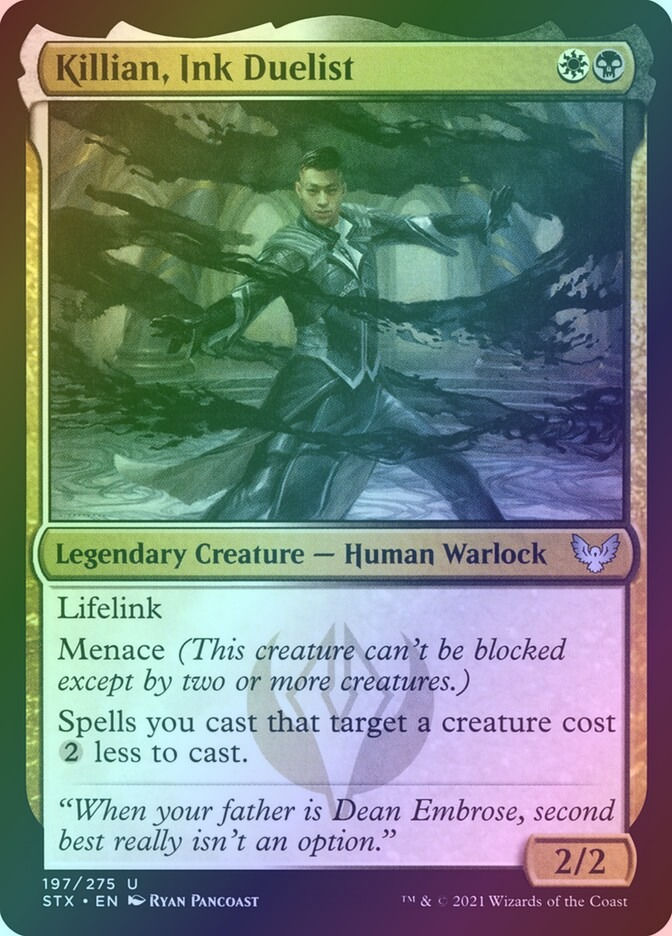 Killian, Ink Duelist (STX) (197) / Foil