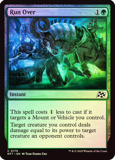Run Over (DFT) (179) / Foil